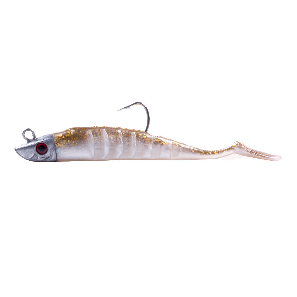 Crank Hook Lead Head Hook Long Shot Winter Soft Bait