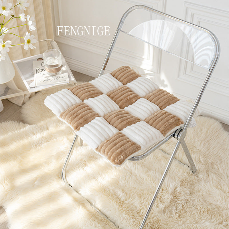 Chair Cushion Thickened Winter Dormitory