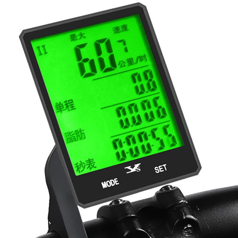 Waterproof odometer riding stopwatch