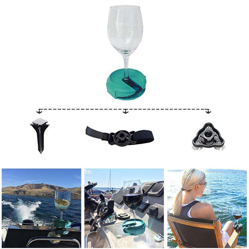 Outdoor Wine Cup Holder Yacht Fishing