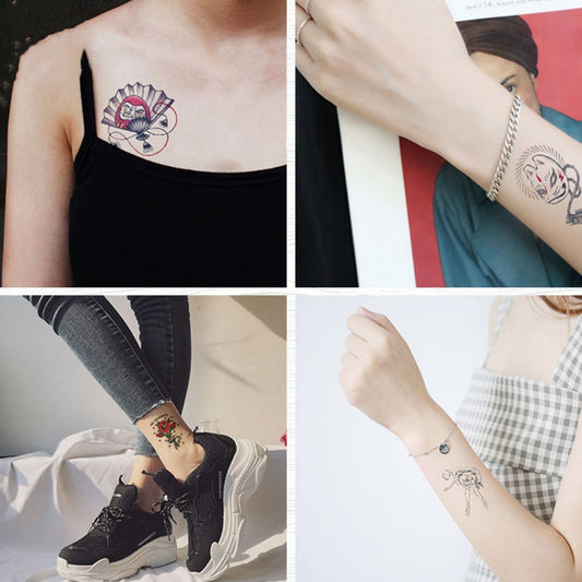 Waterproof Stall Tattoo Sticker Simple Personality