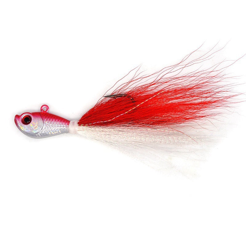 Multicolor Deer Tail Beard Guy Bronzing Lure