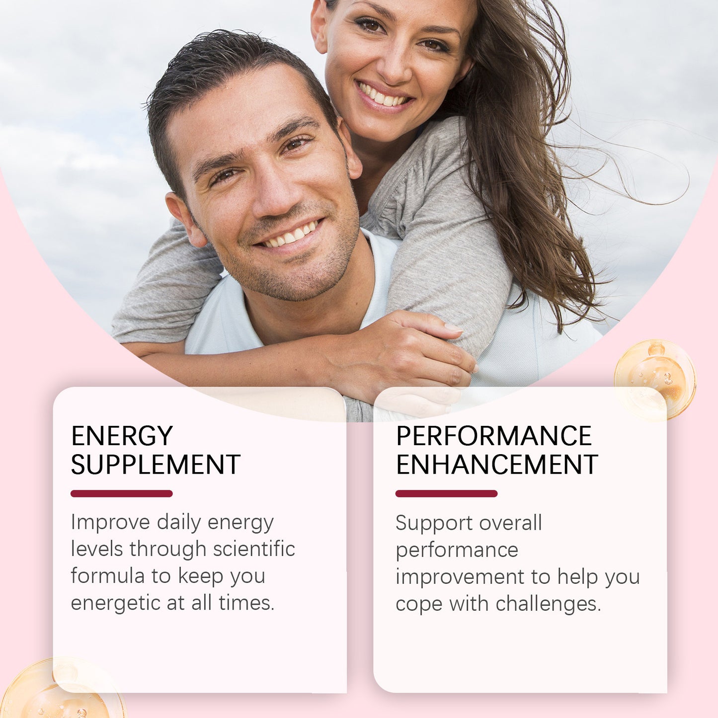 Herbal Vitality Male Energy Supplement Patch