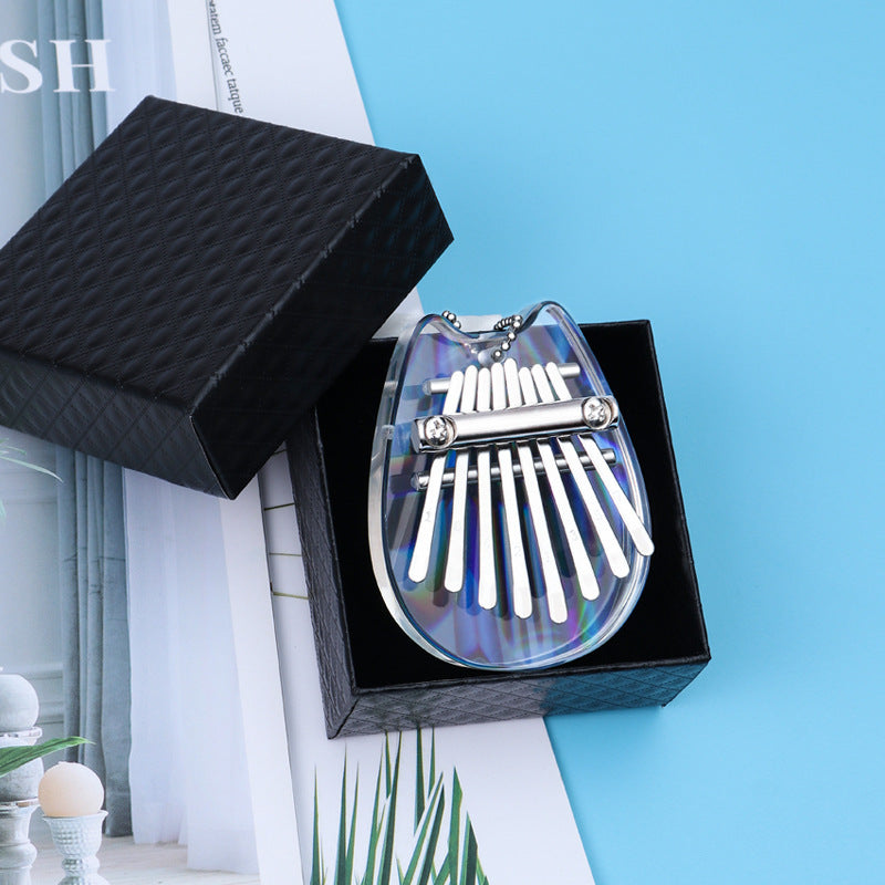 Mini Kalimba 8 Keys Thumb Piano Great Sound Finger Keyboard Musical Instrument Wooden