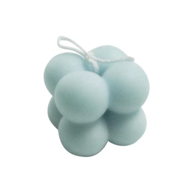 1pc Cube Wax Geometry Candle Soy Wax Candles Beautiful Art Candle Present Statue Scented Candles Decoration for Wedding Home Decor Candle Shaped Candles Wax Smokeless Oil Aromatherapy Candle For Christmas Wedding Home Decor