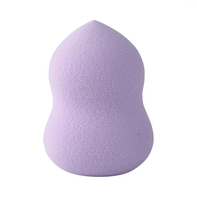 1Pc Women's Makeup Cosmetic Puff Powder Smooth Sponge Beauty Make Up Tools And Accessories  Blending Shape Colorful Soft Design