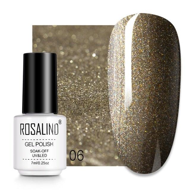 2022 New UV Glossy Nail Gel Polish Hybrid Permanent Manicure Design Luxury Colorful Effect For Women and Girls