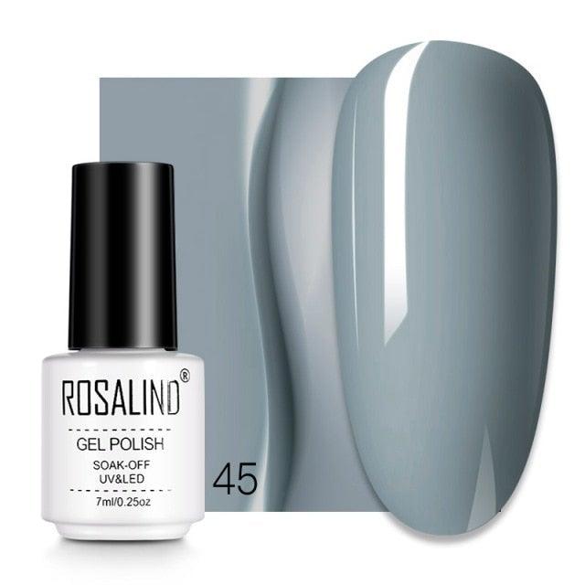 2022 New UV Glossy Nail Gel Polish Hybrid Permanent Manicure Design Luxury Colorful Effect For Women and Girls