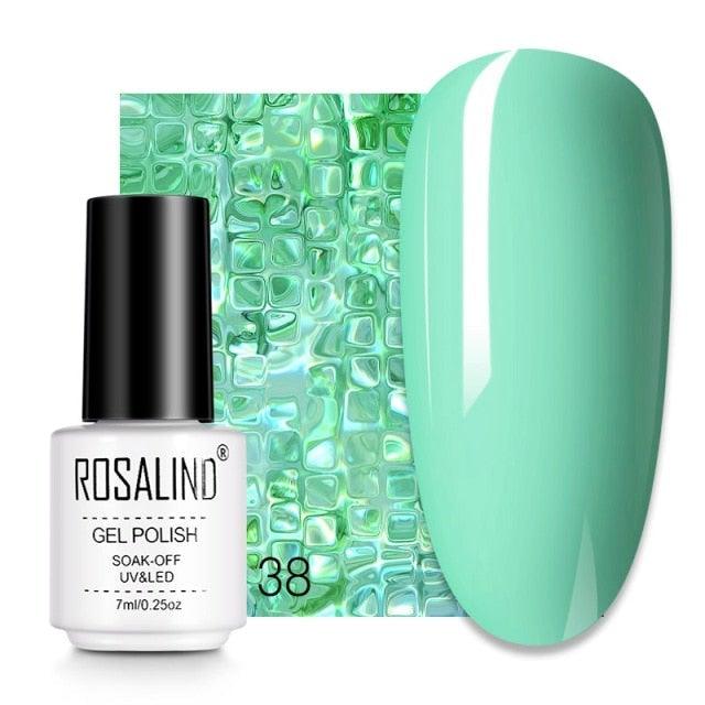 2022 New UV Glossy Nail Gel Polish Hybrid Permanent Manicure Design Luxury Colorful Effect For Women and Girls