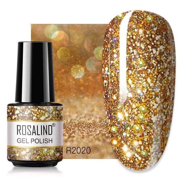 2022 New UV Glossy Nail Gel Polish Hybrid Permanent Manicure Design Luxury Colorful Effect For Women and Girls