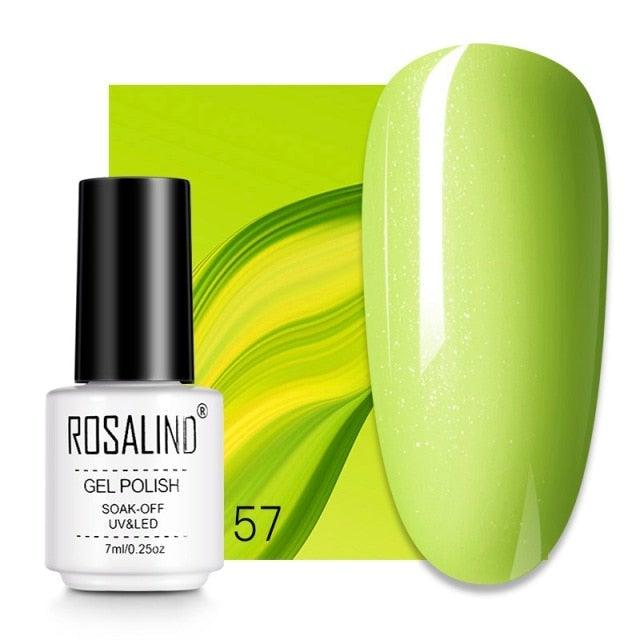 2022 New UV Glossy Nail Gel Polish Hybrid Permanent Manicure Design Luxury Colorful Effect For Women and Girls