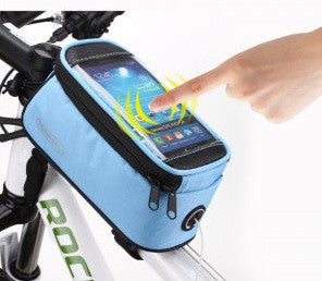 Saddle bag on bicycle