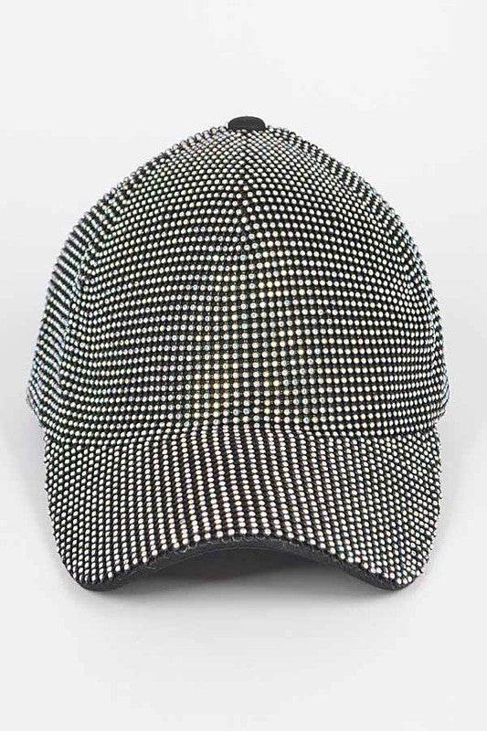 AB Rhinestone Iconic Baseball Cap