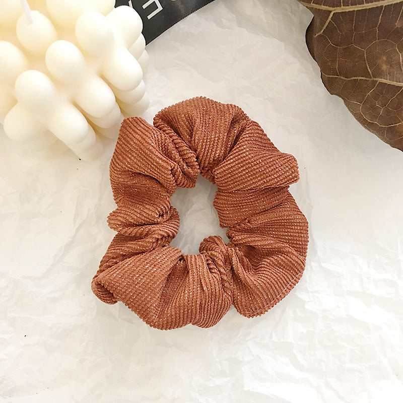 New Style Headband Corduroy Headband Autumn And Winter Cloth Pure Color