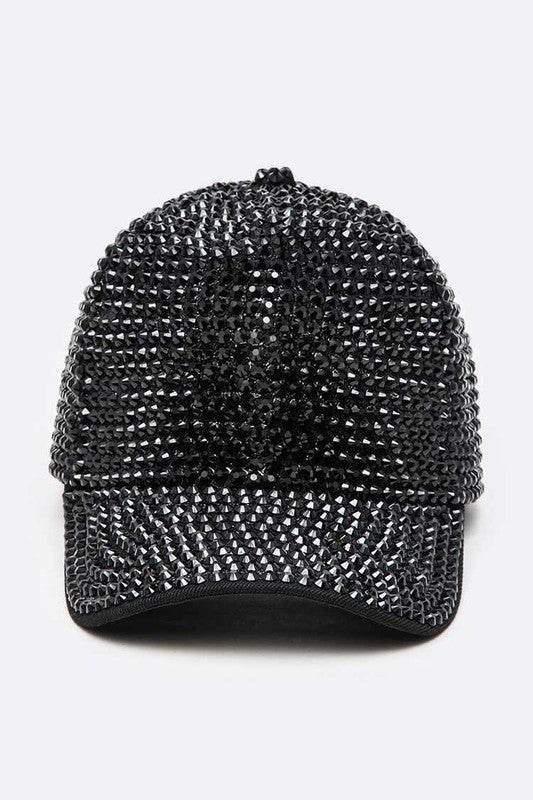 Full Stone Jet Black Iconic Baseball Cap