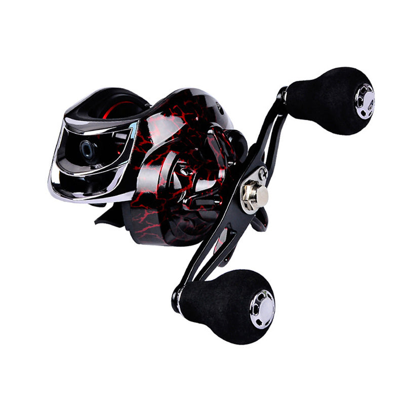 Metal wire cup fishing reel