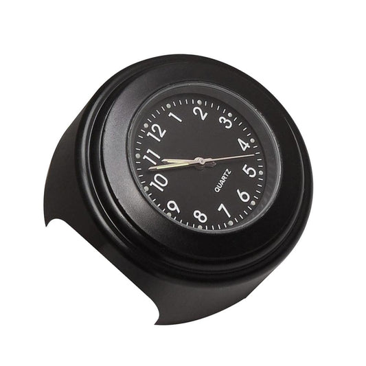 22-25mm Multi-functional Motorcycle Handlebar Mount Clock Universal Waterproof Motorcycle Handlebar Watch  Durable Practical Classic Waterproof Luminous Quartz Watch