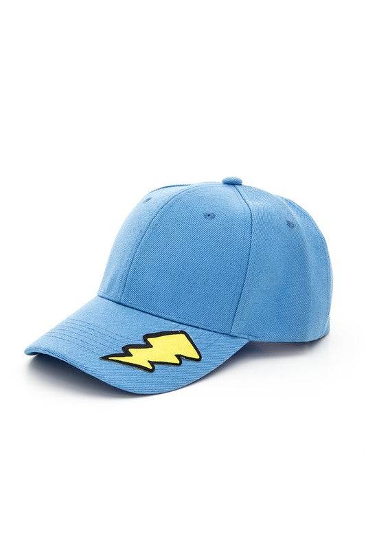 Lightening Bolt Team Color Baseball Cap