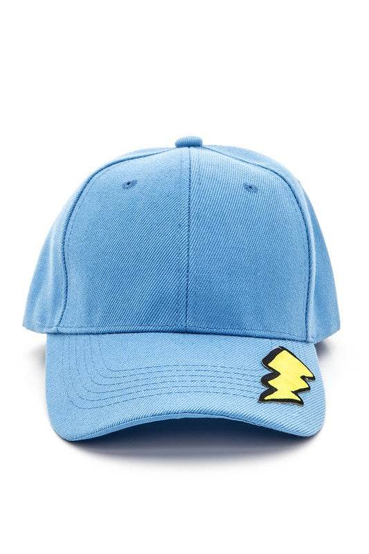 Lightening Bolt Team Color Baseball Cap
