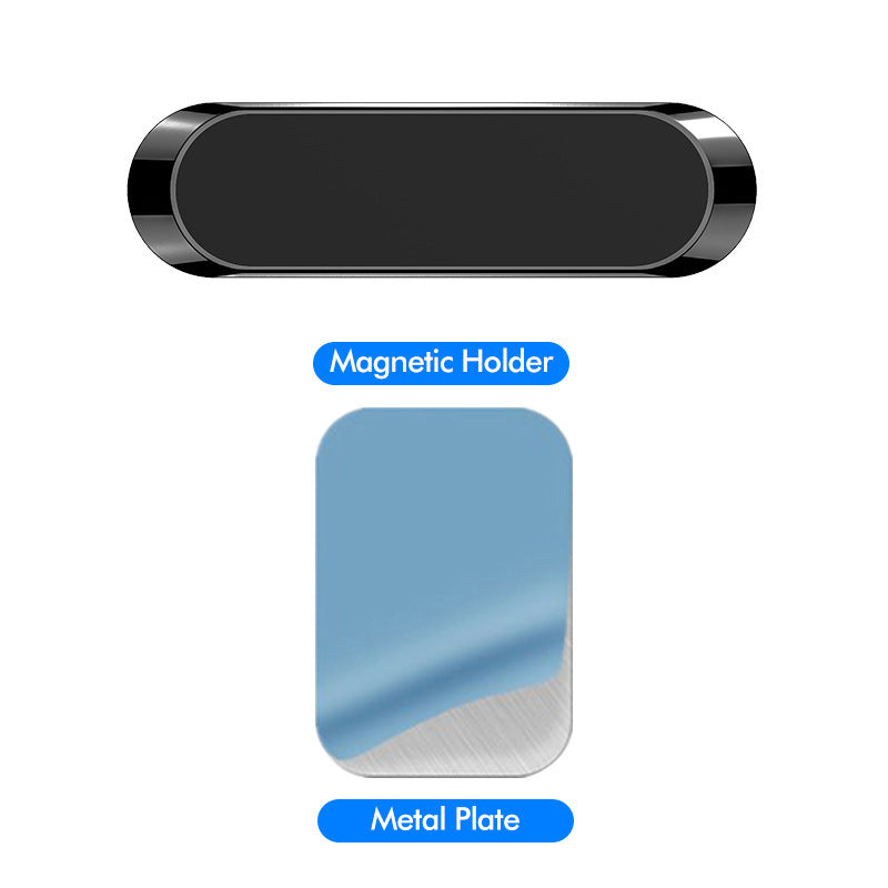 F6 Strip Plate Magnetic Car Phone Holder Stand Magnet Holder For Phone In Car Mount Holder