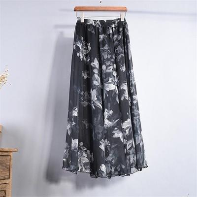 Chiffon skirt summer