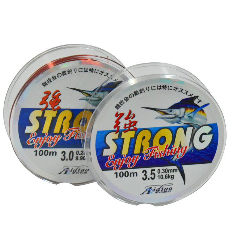 Transparent Nylon Fishing Reel Strong Pull Fishing Line Sub