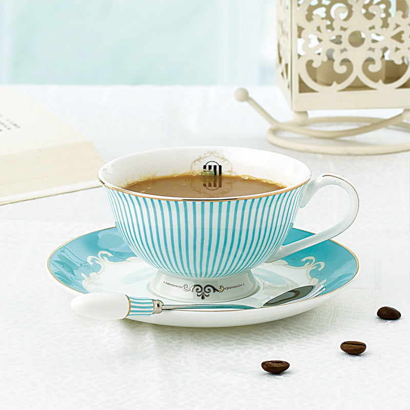 Bone China Tea Set Cup Saucer