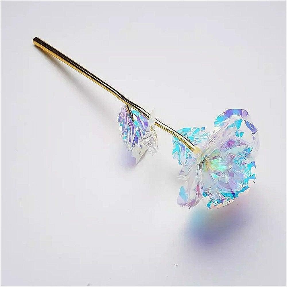 24k Aluminum Foil Lighting Rose Gift For Women Valentine's Day Mother's Day Birthday Thanksgiving Day Christmas Wedding Anniversary