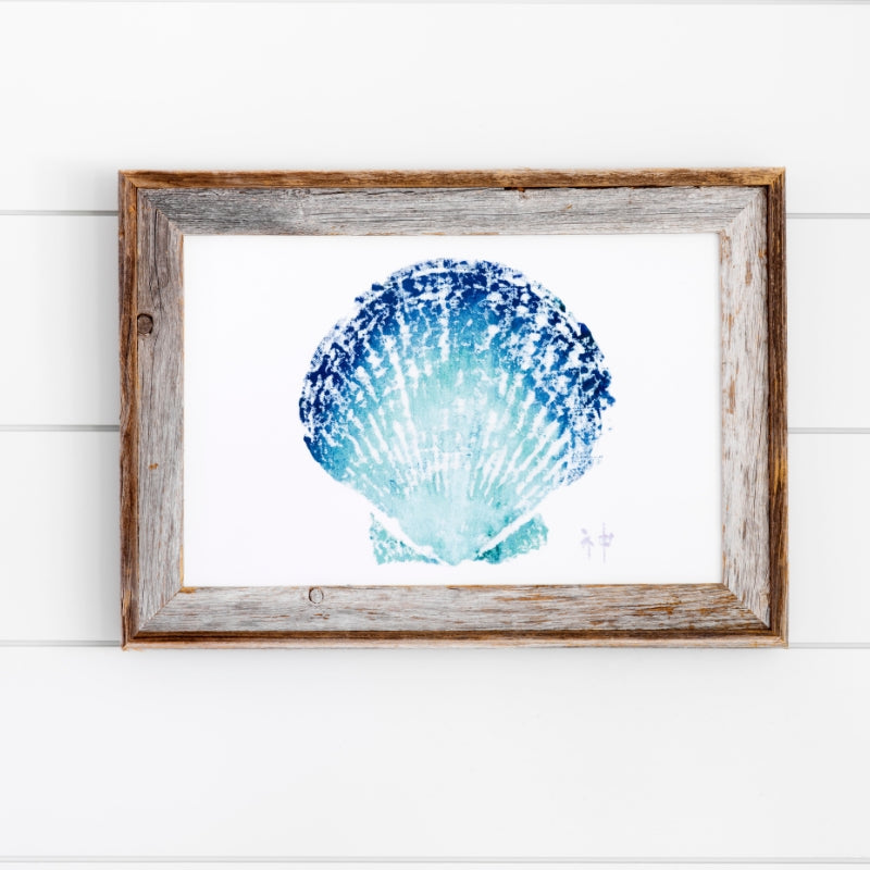 Coastal Art Shell Fish Ocean Artist Inspired