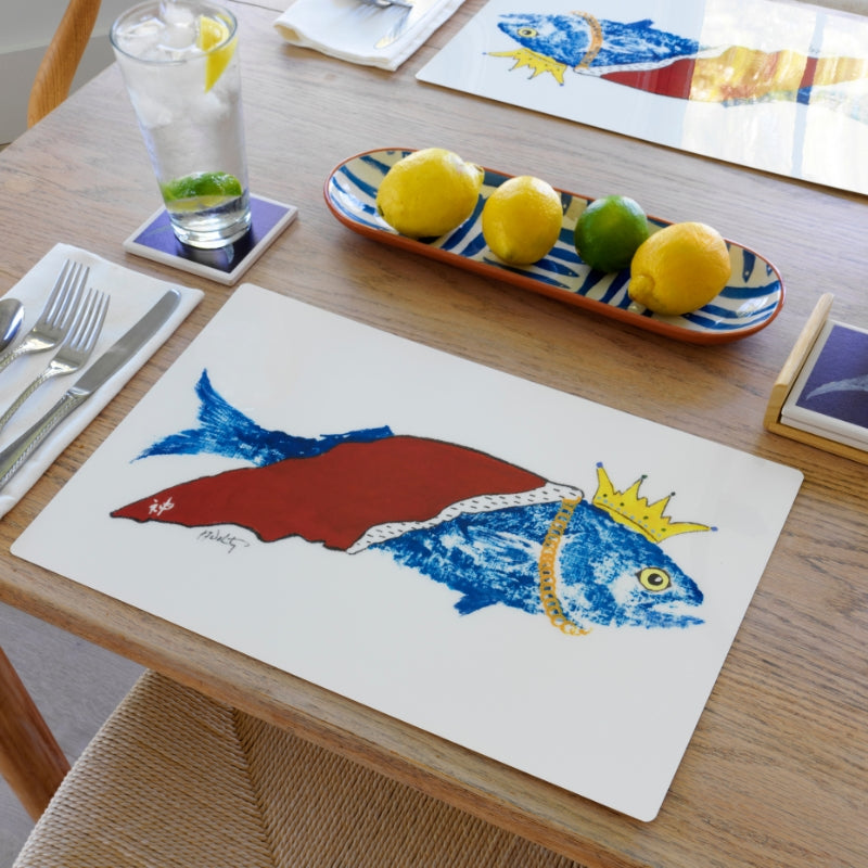 King Fish with Cape Placemat | Beach House