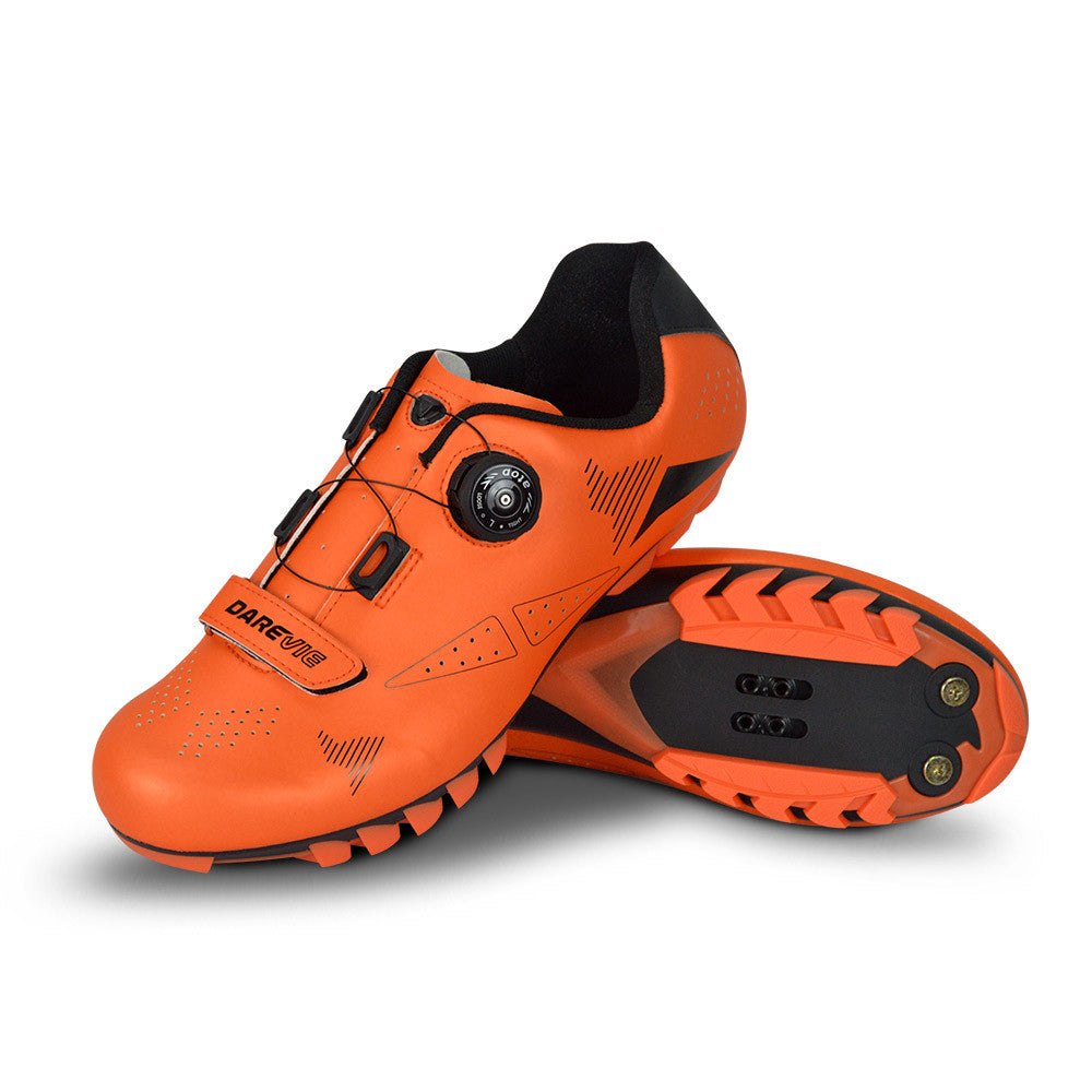 Men's Mountain Bike Lock Shoes Rotating Buckle Bicycle Equipment