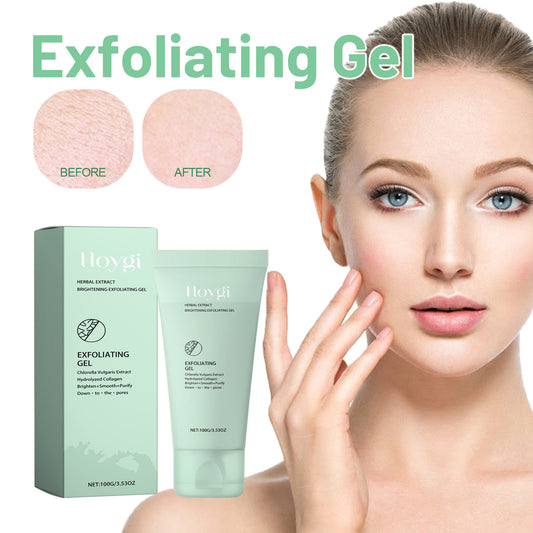 Herbal Exfoliating Gel Gently Cleans Closed Mouth