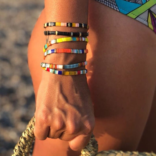 Beach summer beaded jewelry