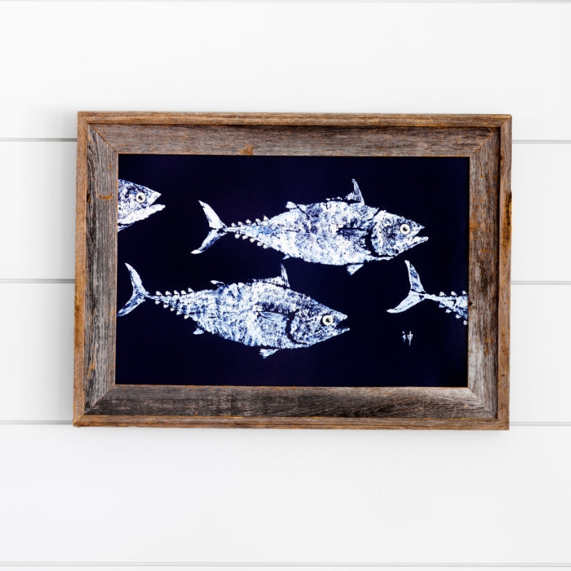Coastal Art False Alabacore Fish Ocean Artist Inspired