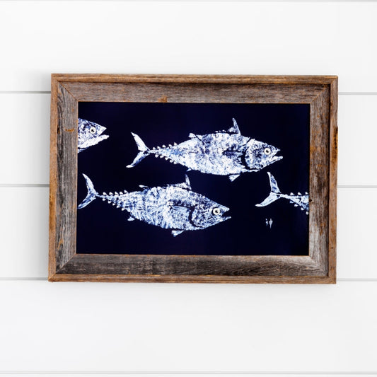 Coastal Art False Alabacore Fish Ocean Artist Inspired