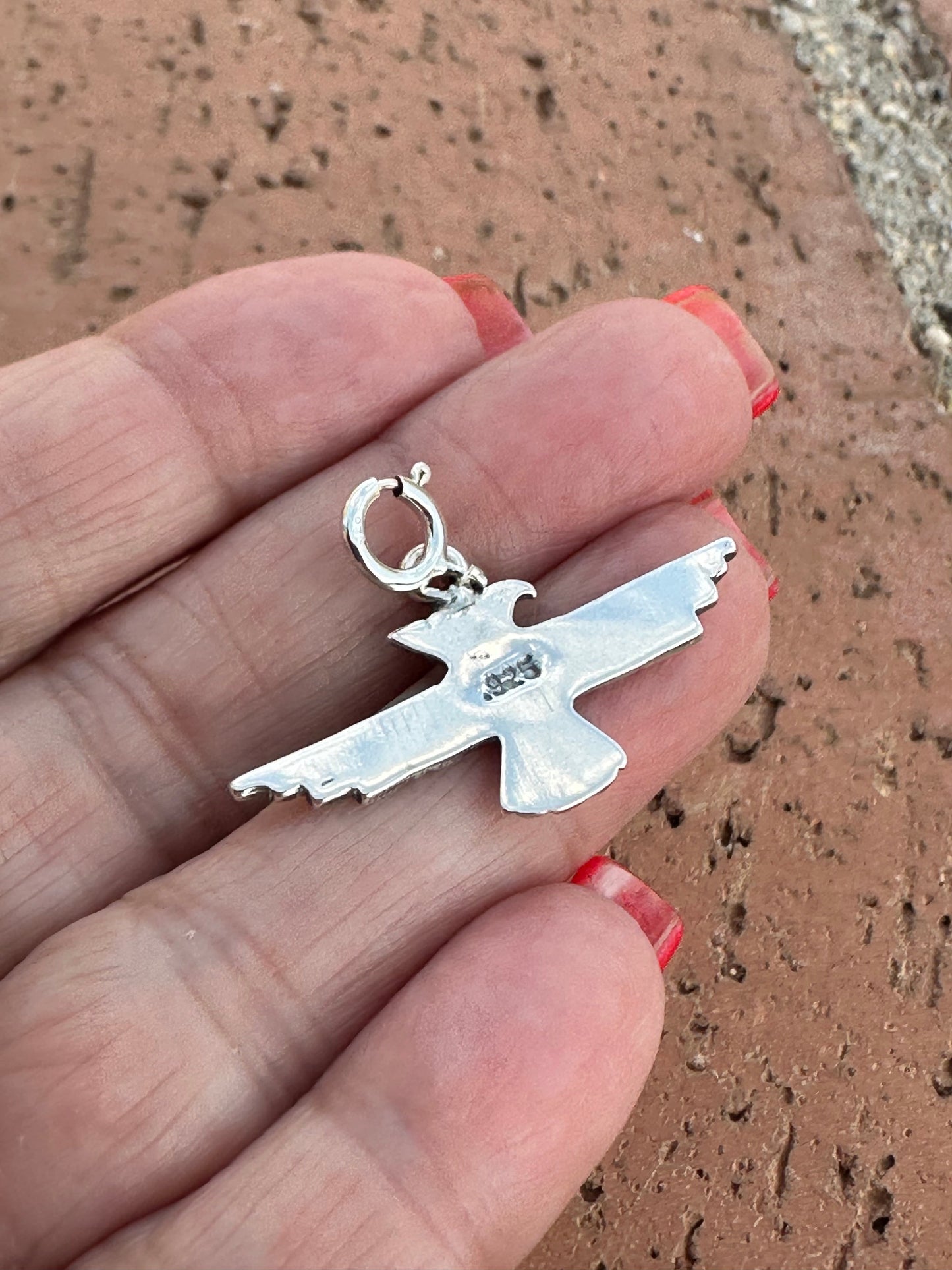 Handcrafted Sterling Silver Kachina Charm