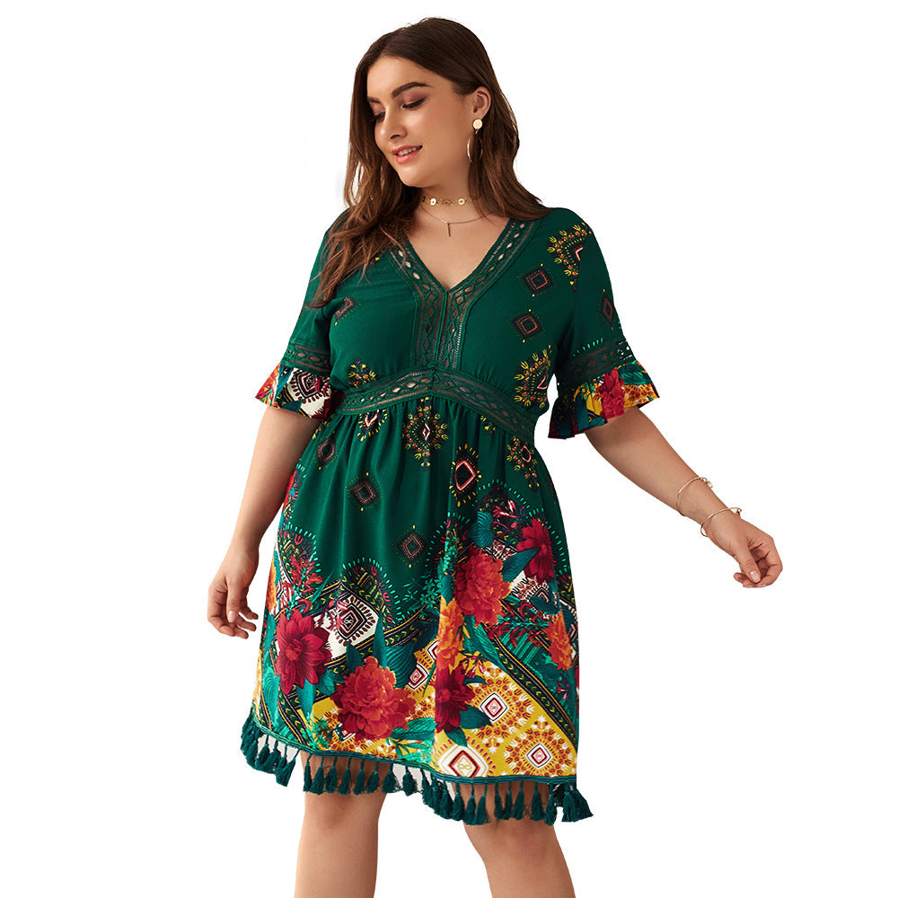 Bohemian holiday dress