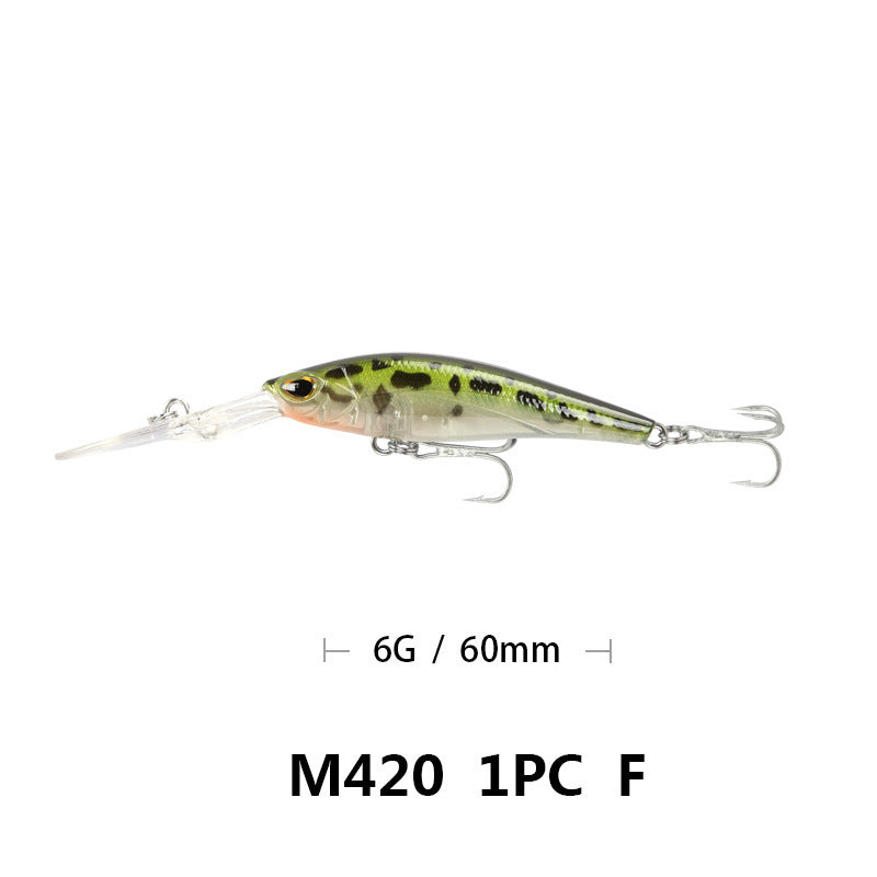 Lua Bait Fishing Mino 6g 9cm Long Tongue Plate Scuba Mino Lua Bait