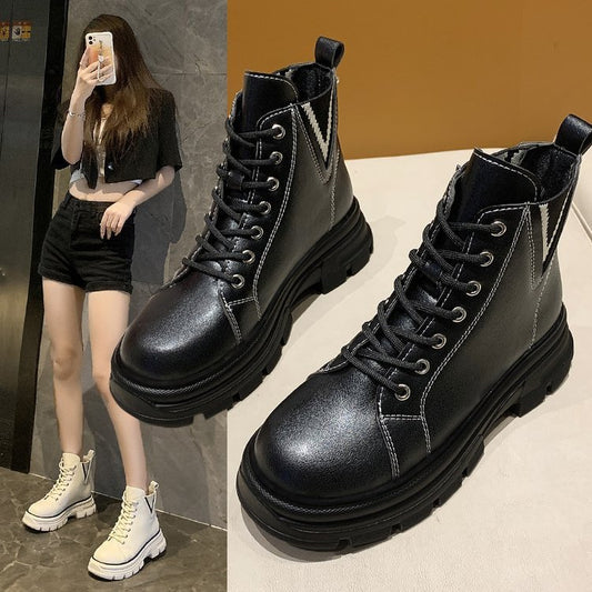 Autumn Autumn Shoes Martin Boots Autumn Thick Soled Casual Sports Sneakers