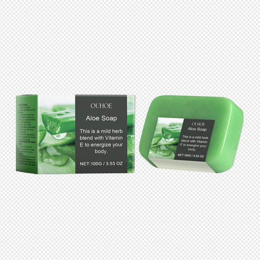 Herbal Aloe Vera Hair Care Soap Nourishes