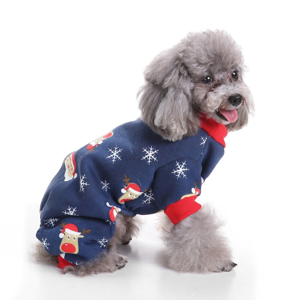 Holiday Pet Costume Clothes Suit