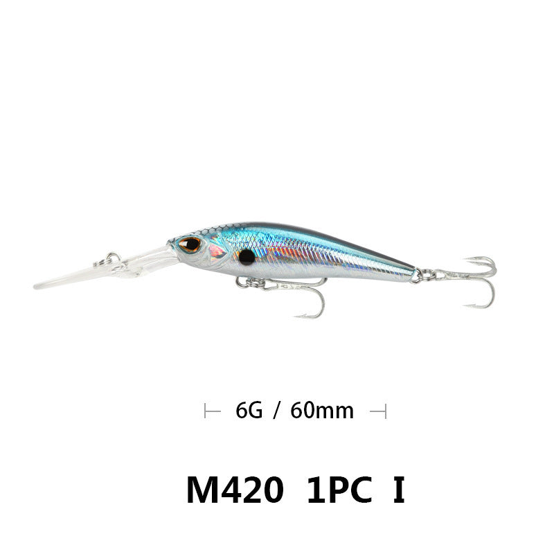 Lua Bait Fishing Mino 6g 9cm Long Tongue Plate Scuba Mino Lua Bait