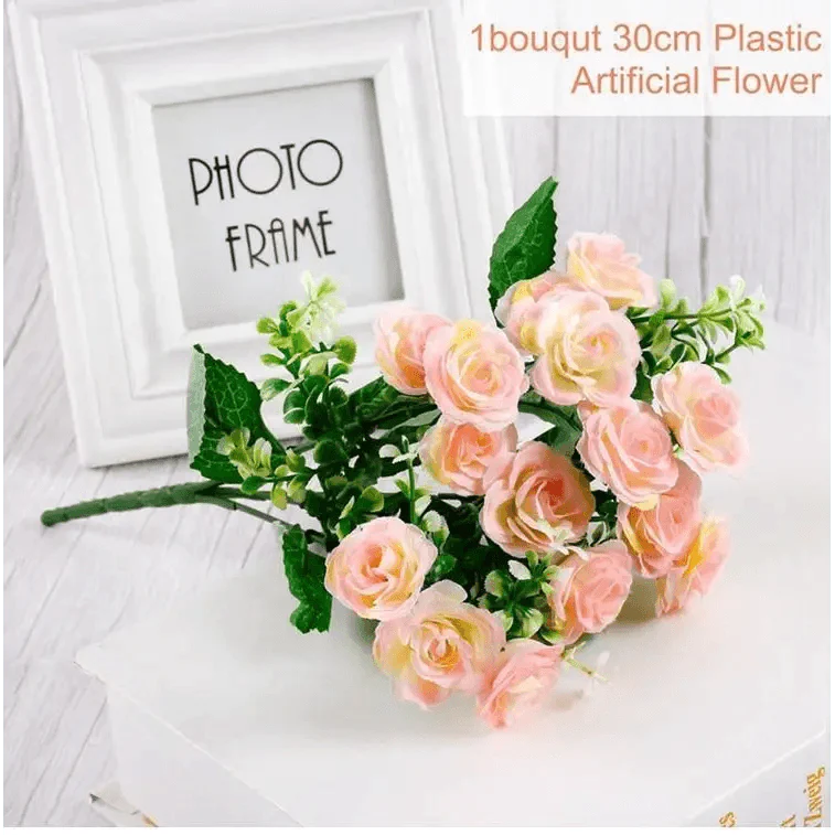30cm Artificial Silk Peony Flowers Bouquet for Home Decoration -  Faux Christmas Flowers & Wedding Flowers