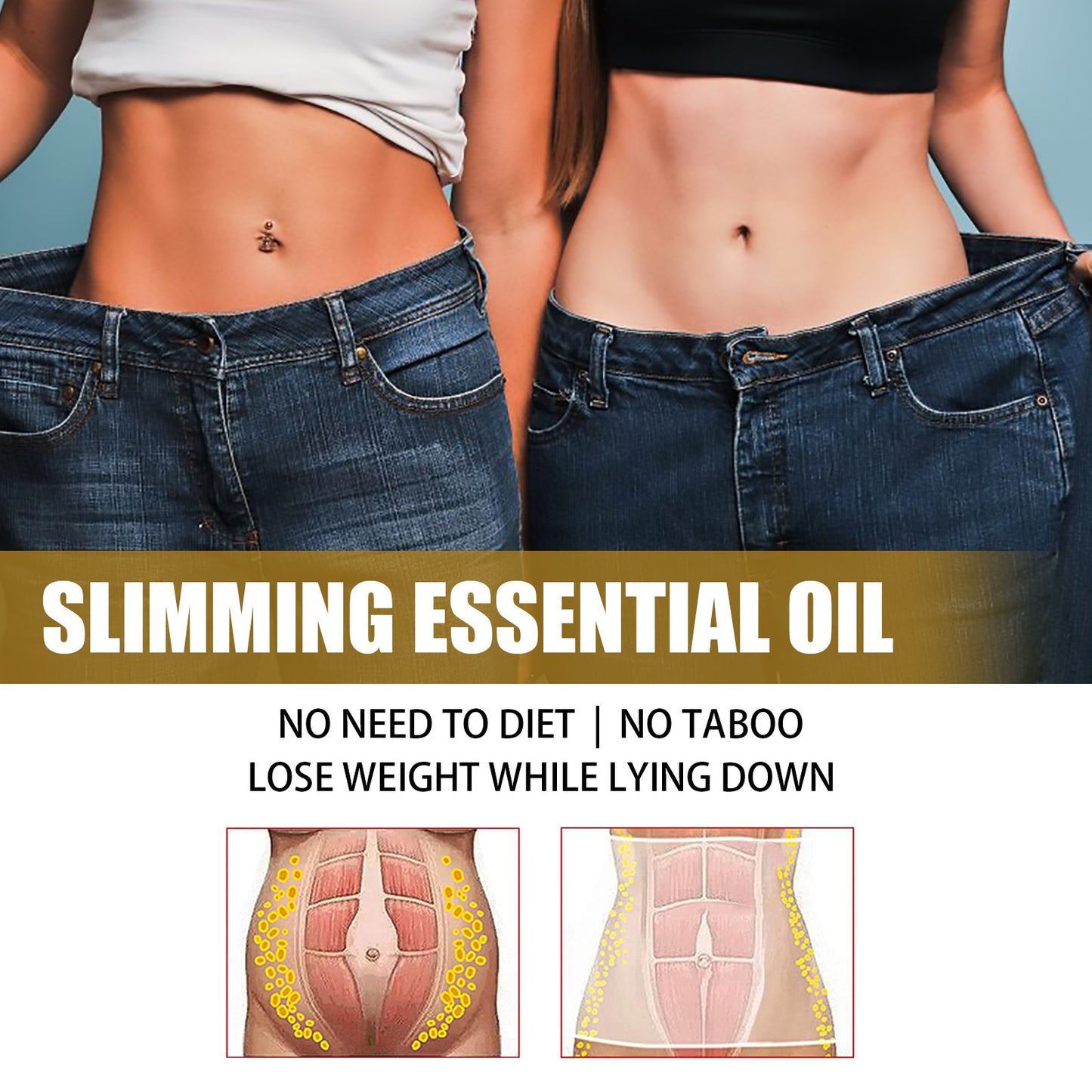 Ginger Body Shaping Essential Oil Massage Firming Belly Thigh Muscle Moisturizing Skin Body Shaping Essential Oil