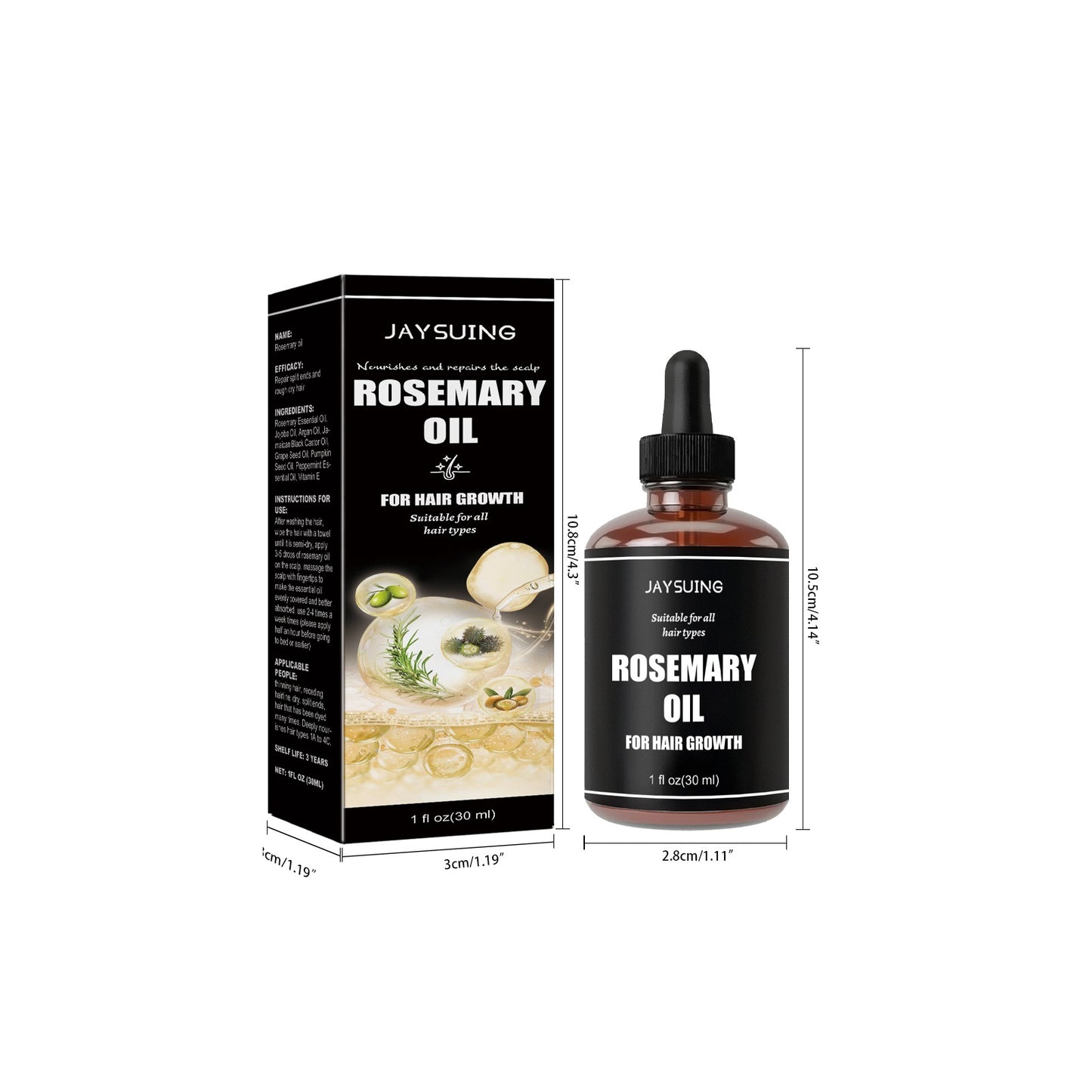 Dense Hair Soft Care Hair Repair Damaged Hair Tail Dry Hair Manic Rosemary Dense