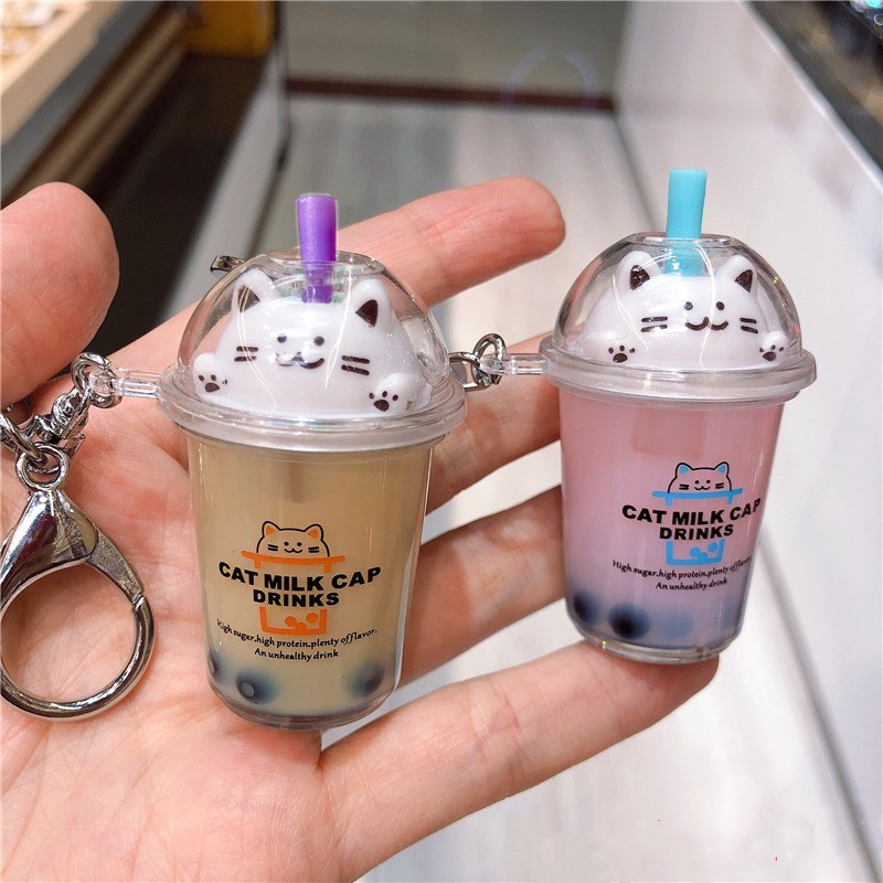 Black Pearl Fruit Herbal Tea Car Keychain