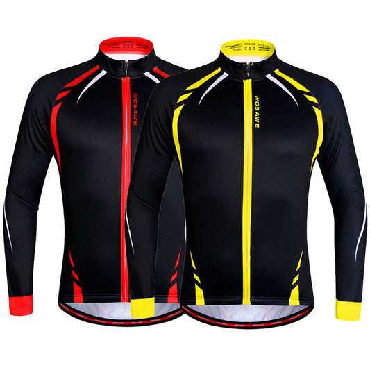 Road bike riding fleece warm cycling clothing
