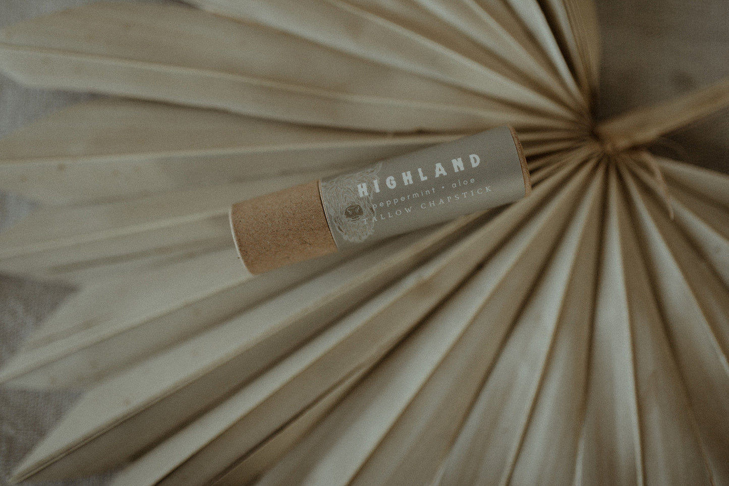 highland / peppermint aloe chapstick
