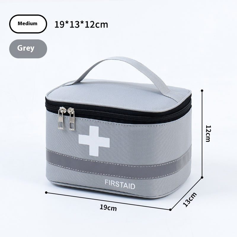 Portable First Aid Kits Family Pack Large Travel Medicine Medicine Storage Box Small