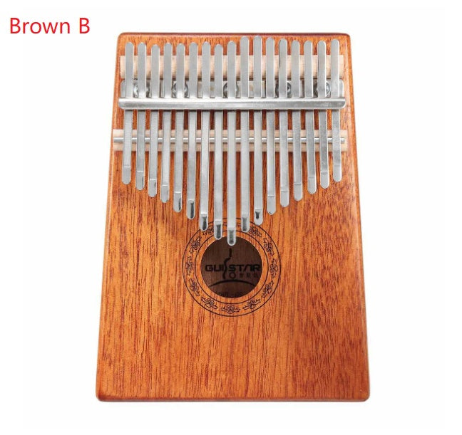 17Key Kalimba Mbira Sanza Finger Thumb Piano Keyboard Marimba Wood Musical Instrument